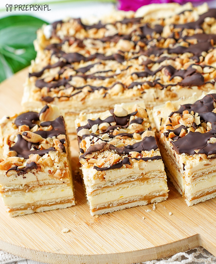 Krakersowe Szaleństwo – ciasto bez pieczenia