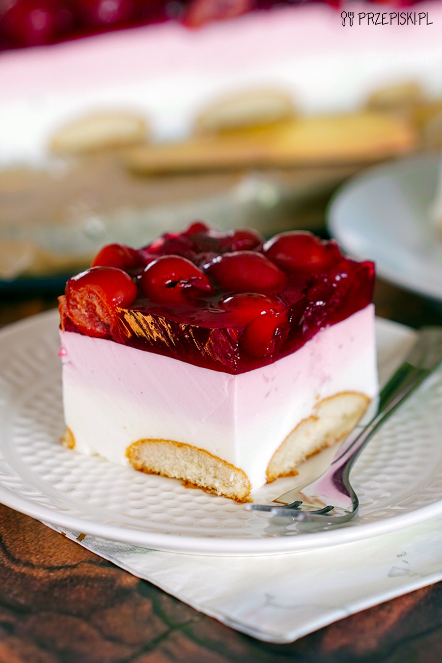 przepis na ciasto z wiśniami